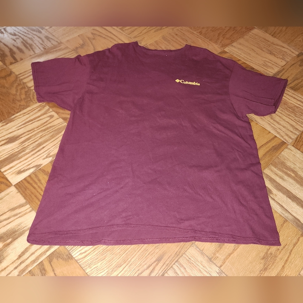 Columbia Burgundy Crewneck Shirt 2xx